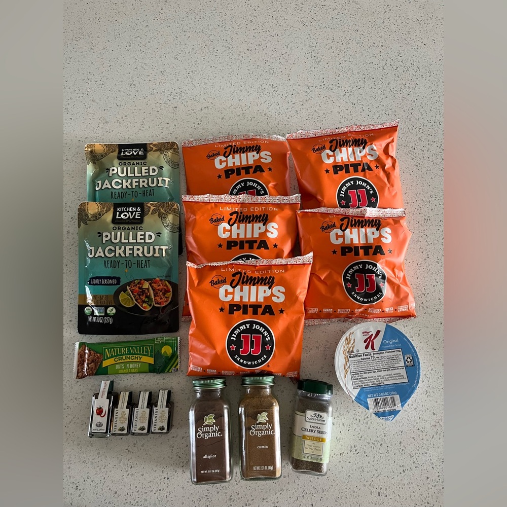 Jimmy Chips Pita and Organic Snacks Bundle